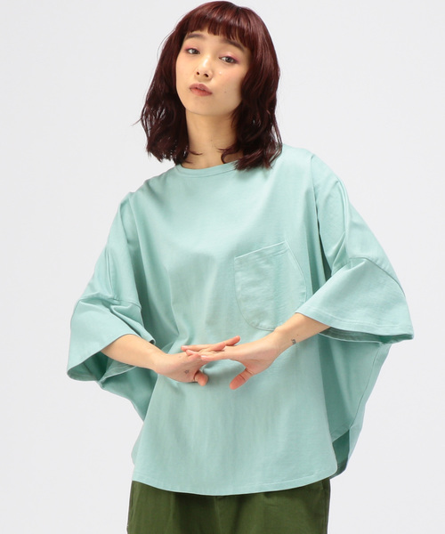 FRAPBOIS(フラボア)の「サークルサークル2(Tシャツ/カットソー・レディース・ホワイト/その他1/グリーン系その他/パープル系その他/その他2/その他3・1)」の19枚目の写真