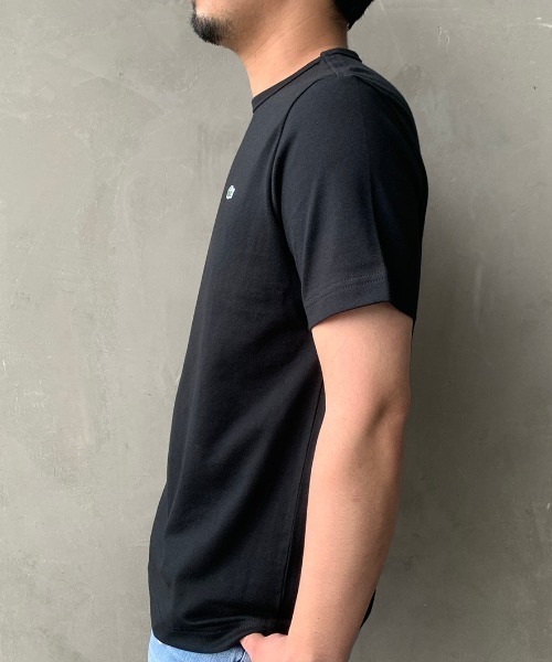 LACOSTE（ラコステ）の「[LACOSTE/ラコステ] ベーシッククルーネックTシャツ（Tシャツ/カットソー・メンズ・ホワイト/ネイビー/ピンク/ブラック/サックスブルー/グレー・4/5/3/1/2）」の12枚目の写真