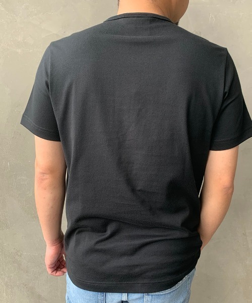 LACOSTE（ラコステ）の「[LACOSTE/ラコステ] ベーシッククルーネックTシャツ（Tシャツ/カットソー・メンズ・ホワイト/ネイビー/ピンク/ブラック/サックスブルー/グレー・4/5/3/1/2）」の11枚目の写真