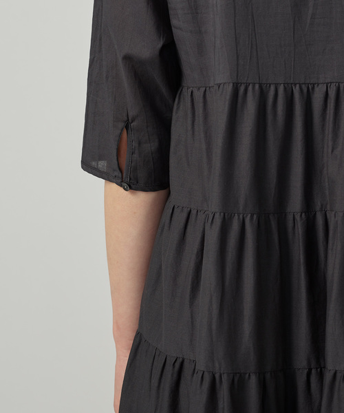 ZOZO（ゾゾ）の「【身長別に選べる】ティアードワンピース/ブラック[WOMEN]（ワンピース・レディース・ブラック・マルチサイズ）」の8枚目の写真