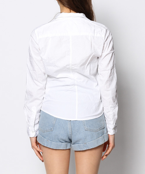 The SAZABY LEAGUE SELECT(ザサザビーリーグセレクト)の「Frank&Eileen BARRY/LE JLOV(シャツ/ブラウス・レディース・ライトブルー・X-SMALL/SMALL/MEDIUM/XX-SMALL)」の2枚目の写真