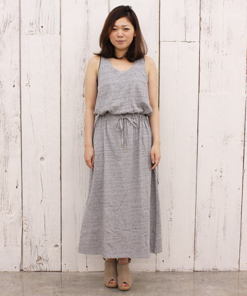 DISCOAT（ディスコート）の「【Discoat】ウエストリブカットマキシワンピース●（ワンピース・レディース・ブラック/グレー/その他・ﾌﾘ-）」の5枚目の写真