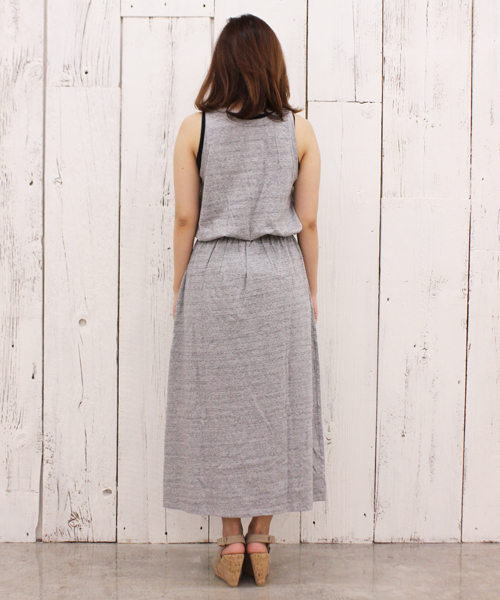 DISCOAT（ディスコート）の「【Discoat】ウエストリブカットマキシワンピース●（ワンピース・レディース・ブラック/グレー/その他・ﾌﾘ-）」の7枚目の写真