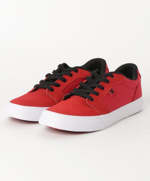 DC（ディーシー）の「スケシュー DC ANVIL DM194044（スニーカー・メンズ・レッド/ブラック×ブラック/ブラック・28.0cm/26.5cm/27.5cm/26.0cm/27.0cm）」の3枚目の写真