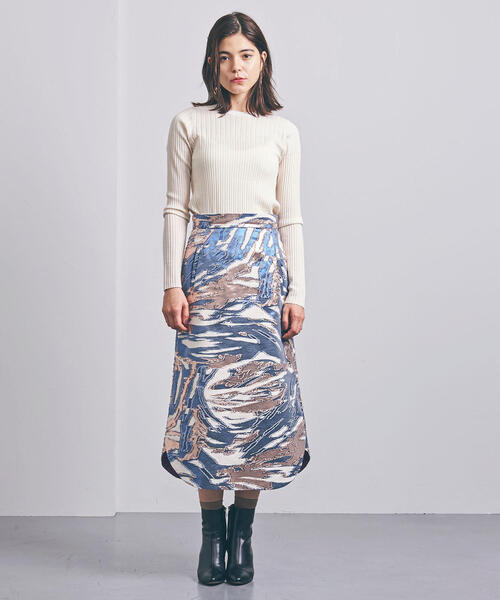 AEWEN MATOPH（イウエン マトフ）の「＜AEWEN MATOPH（イウエン マトフ）＞ リブ クルーネック ニット（ニット/セーター・レディース・ピンク/オレンジ/パープル/オフホワイト・FREE）」の15枚目の写真