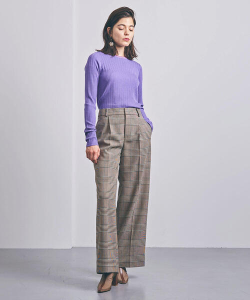 AEWEN MATOPH（イウエン マトフ）の「＜AEWEN MATOPH（イウエン マトフ）＞ リブ クルーネック ニット（ニット/セーター・レディース・ピンク/オレンジ/パープル/オフホワイト・FREE）」の13枚目の写真