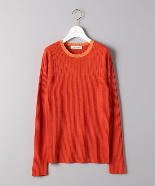 AEWEN MATOPH（イウエン マトフ）の「＜AEWEN MATOPH（イウエン マトフ）＞ リブ クルーネック ニット（ニット/セーター・レディース・ピンク/オレンジ/パープル/オフホワイト・FREE）」の6枚目の写真