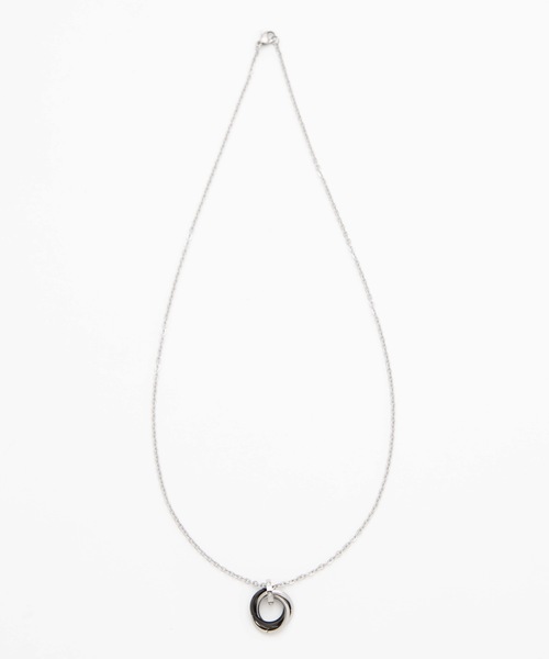 WEGO(ウィゴー)の「WEGO/ミニトリプルリングチェーンネックレス(ネックレス・メンズ・ブラック/ゴールド/ブルー・FREE)」の19枚目の写真