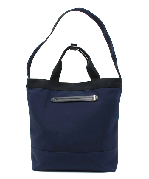 EDIFICE（エディフィス）の「At.COULEUR FRIMAIRE ポリキャンバストート（トートバッグ・メンズ・ブラック/ホワイト/ネイビー・FREE）」の3枚目の写真