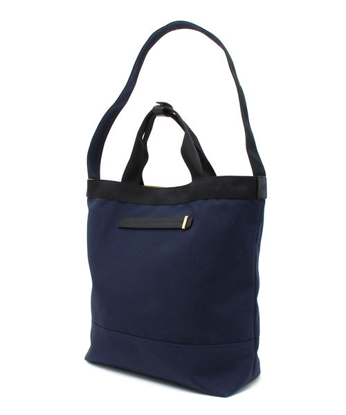 EDIFICE（エディフィス）の「At.COULEUR FRIMAIRE ポリキャンバストート（トートバッグ・メンズ・ブラック/ホワイト/ネイビー・FREE）」の6枚目の写真