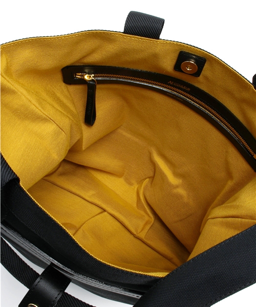 EDIFICE（エディフィス）の「At.COULEUR FRIMAIRE ポリキャンバストート（トートバッグ・メンズ・ブラック/ホワイト/ネイビー・FREE）」の11枚目の写真