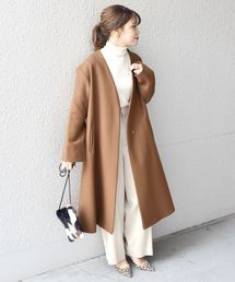SHIPS | BELLANDI ノーラペルコート(その他アウター)