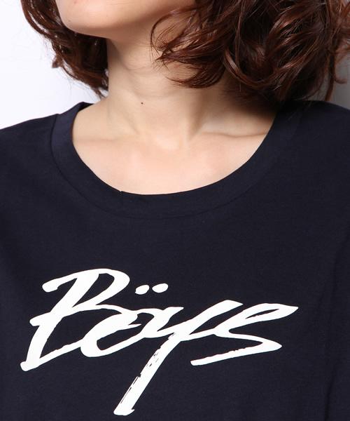 Kastane（カスタネ）の「【Kastane】BOYSTシャツ（Tシャツ/カットソー・レディース・オフホワイト/カーキ/ネイビー/グレー・FREE）」の11枚目の写真