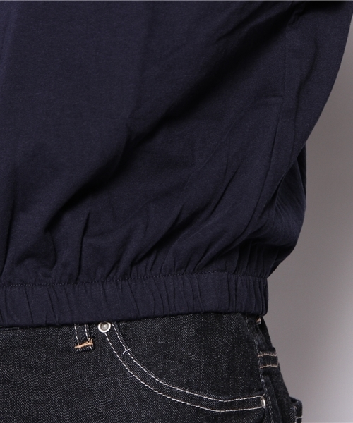 Kastane（カスタネ）の「【Kastane】BOYSTシャツ（Tシャツ/カットソー・レディース・オフホワイト/カーキ/ネイビー/グレー・FREE）」の8枚目の写真