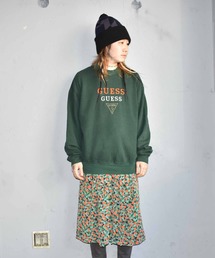 guess ストライプロンパース　9M ヴィンテージ　古着 古着 90年代 ゲス Guess ストライプ柄 ロングTシャツ ロンT