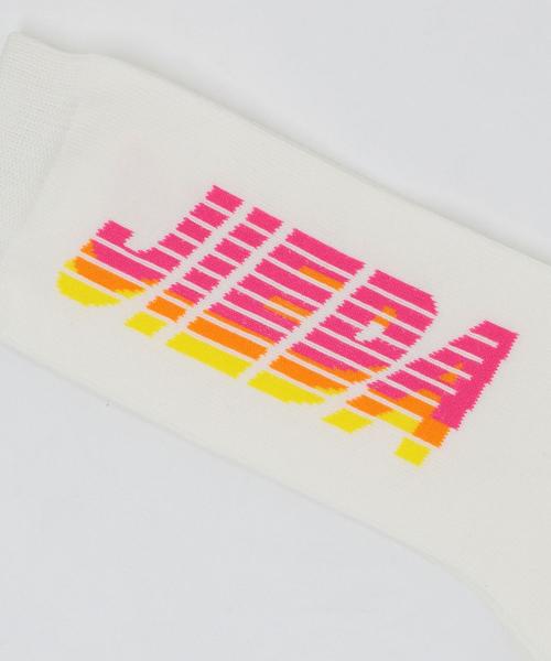 Jieda（ジエダ）の「＜JieDa＞ LOGO SOCKS/ソックス（ソックス/靴下・メンズ・ライトブルー/ホワイト/ブラック/イエロー・FREE）」の6枚目の写真