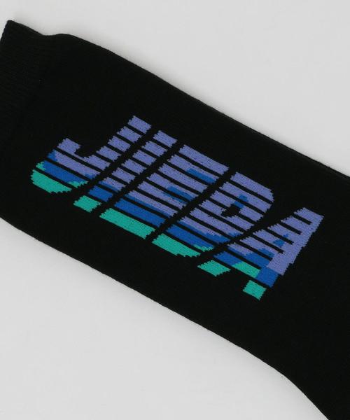Jieda（ジエダ）の「＜JieDa＞ LOGO SOCKS/ソックス（ソックス/靴下・メンズ・ライトブルー/ホワイト/ブラック/イエロー・FREE）」の5枚目の写真