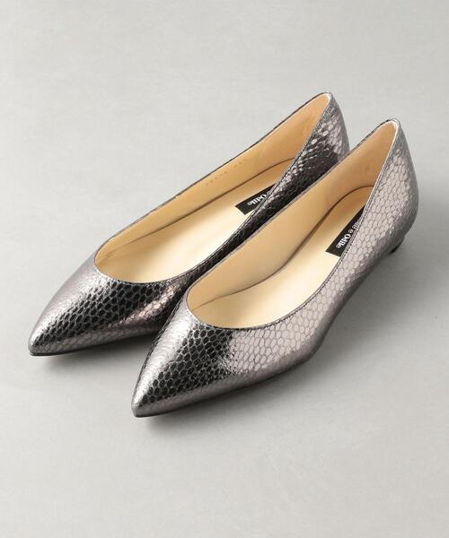 ODETTE E ODILE（オデットエオディール）の「OID ベーシックポインテッド FLT20↑（パンプス・レディース・ベージュ/オフホワイト/ブラック/コバルトブルー/シルバー/ブラウン・24cm/24.5cm/22cm/23cm/22.5cm/23.5cm/25cm）」の6枚目の写真