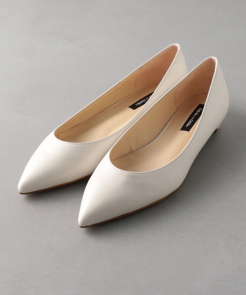 ODETTE E ODILE（オデットエオディール）の「OID ベーシックポインテッド FLT20↑（パンプス・レディース・ベージュ/オフホワイト/ブラック/コバルトブルー/シルバー/ブラウン・24cm/24.5cm/22cm/23cm/22.5cm/23.5cm/25cm）」の2枚目の写真