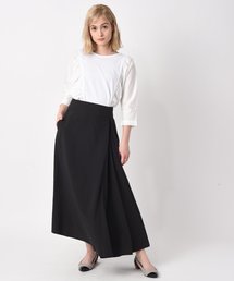 アシンメトリーフレアスカート