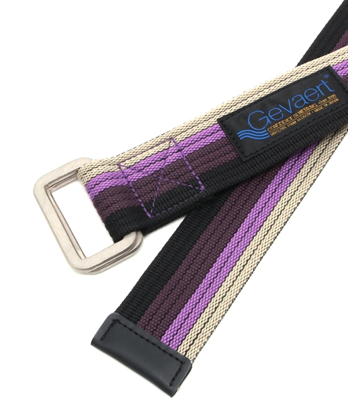 coen（コーエン）の「GEVARET（ゲバルト）グラデーションラインベルト（ベルト・メンズ・コバルトブルー/パープル・フリー）」の3枚目の写真