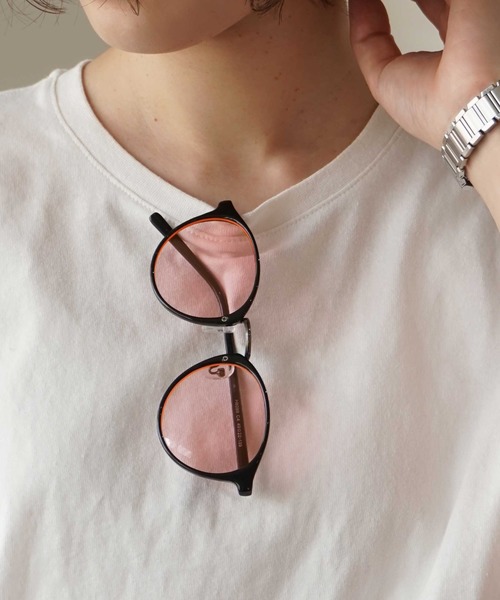 dictionary(ディクショナリー)の「【 DICTIONARY / ディクショナリー 】 ボストン フレーム サングラス 3点セット(サングラス・レディース・オレンジ/クリアイエロー/クリアブラック/クリアブルー/ブラウン/ブラック・FREE)」の6枚目の写真