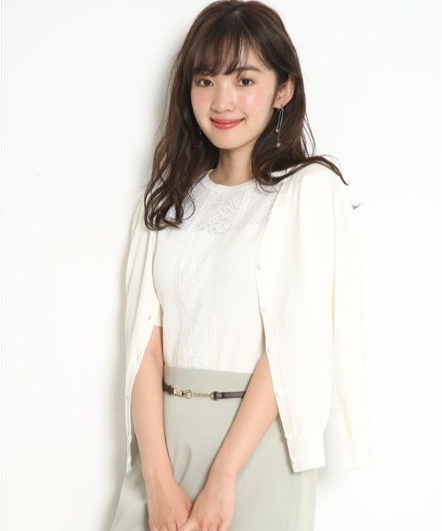 JUSGLITTY（ジャスグリッティー）の「レースコンビニットアンサンブル 