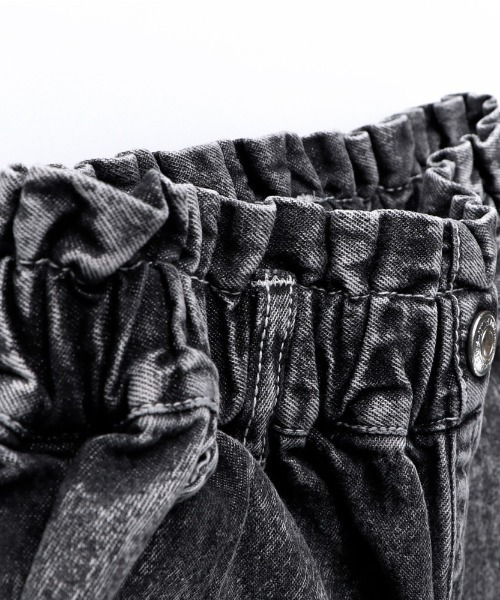 RADCHAP(ラッドチャップ)の「ケミカルデニムショートパンツ(デニムパンツ・キッズ・サックスブルー/ブラック・120cm/140cm/100cm/110cm/150cm/90cm/130cm)」の17枚目の写真