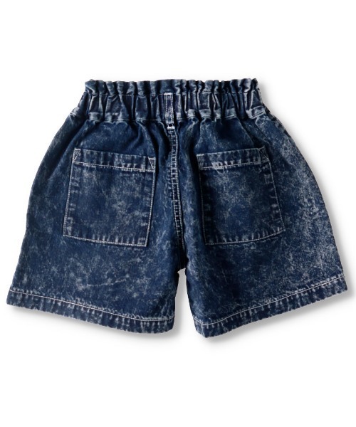 RADCHAP(ラッドチャップ)の「ケミカルデニムショートパンツ(デニムパンツ・キッズ・サックスブルー/ブラック・120cm/140cm/100cm/110cm/150cm/90cm/130cm)」の12枚目の写真