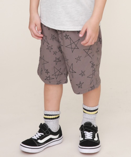DILASH（ディラッシュ）の「総柄プリントストレッチ5分丈パンツ（その他パンツ・キッズ・ベージュ/カーキ/チャコール/ブルー・90/110/120/130/140/80/100）」の2枚目の写真