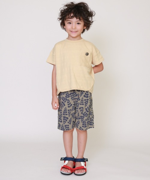 DILASH（ディラッシュ）の「総柄プリントストレッチ5分丈パンツ（その他パンツ・キッズ・ベージュ/カーキ/チャコール/ブルー・90/110/120/130/140/80/100）」の9枚目の写真