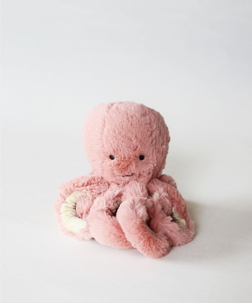 BIRTHDAY BAR（バースデイバー）の「【Jellycat ジェリーキャット】 Odell Octopus Baby  オデル オクトパス ベビー（おもちゃ・キッズ・ピンク・フリー）」の4枚目の写真