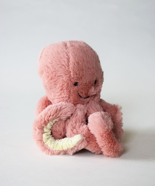 BIRTHDAY BAR（バースデイバー）の「【Jellycat ジェリーキャット】 Odell Octopus Baby  オデル オクトパス ベビー（おもちゃ・キッズ・ピンク・フリー）」の8枚目の写真