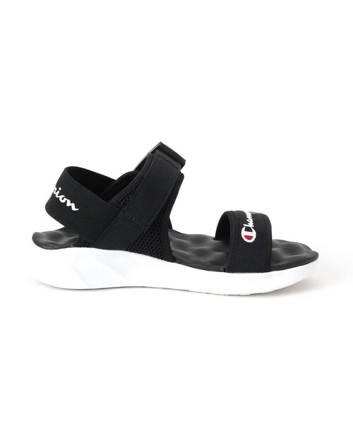 Champion(チャンピオン)の「Champion ビーンズフォームサンダル(サンダル・レディース・オフホワイト/ブラック・30/40)」の5枚目の写真