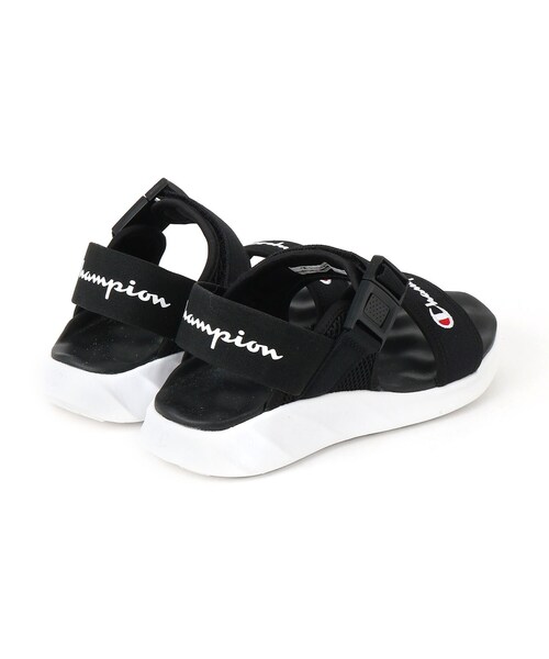 Champion(チャンピオン)の「Champion ビーンズフォームサンダル(サンダル・レディース・オフホワイト/ブラック・30/40)」の6枚目の写真