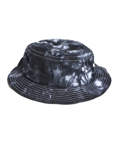 FRUIT OF THE LOOM（フルーツオブザルーム）の「【FRUIT OF THE LOOM/フルーツオブザルーム】 後染め COTTON LOGO BUCKET HAT/ロゴバケットハット（ハット・メンズ・ブラック/ベージュ/グリーン/イエロー・FREE）」の2枚目の写真