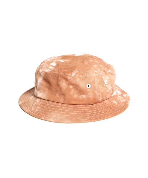 FRUIT OF THE LOOM（フルーツオブザルーム）の「【FRUIT OF THE LOOM/フルーツオブザルーム】 後染め COTTON LOGO BUCKET HAT/ロゴバケットハット（ハット・メンズ・ブラック/ベージュ/グリーン/イエロー・FREE）」の5枚目の写真