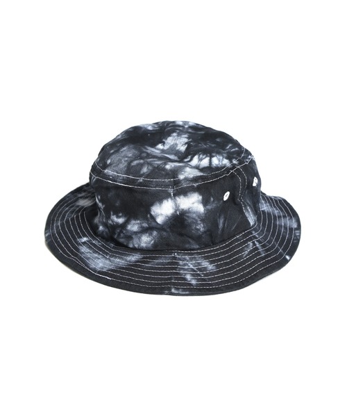 FRUIT OF THE LOOM（フルーツオブザルーム）の「【FRUIT OF THE LOOM/フルーツオブザルーム】 後染め COTTON LOGO BUCKET HAT/ロゴバケットハット（ハット・メンズ・ブラック/ベージュ/グリーン/イエロー・FREE）」の6枚目の写真