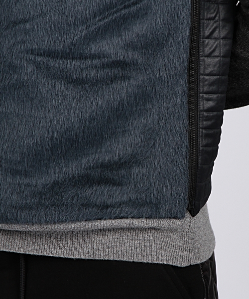 EN ROUTE（アンルート）の「ENR ファーアーマーベスト●（ベスト・メンズ・ネイビー・3/2/1）」の8枚目の写真