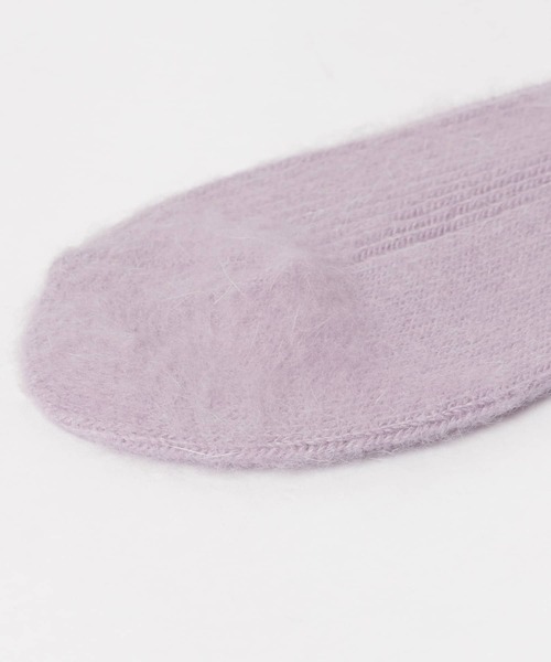 SMELLY（スメリー）の「アンゴラソックス（ソックス/靴下・レディース・ベージュ/グレー/ラベンダー/ブラック系その他・23-25）」の21枚目の写真