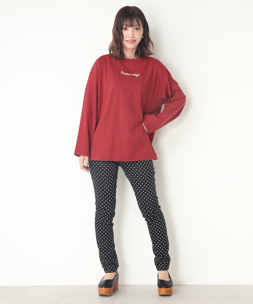 one after another NICE CLAUP（ワンアフターアナザーナイスクラップ）の「トートバックセットＴシャツ（Tシャツ/カットソー・レディース・アイボリー/ブラック/チェック・FREE）」の13枚目の写真