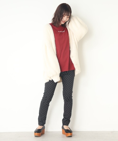 one after another NICE CLAUP（ワンアフターアナザーナイスクラップ）の「トートバックセットＴシャツ（Tシャツ/カットソー・レディース・アイボリー/ブラック/チェック・FREE）」の7枚目の写真