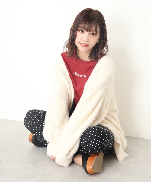 one after another NICE CLAUP（ワンアフターアナザーナイスクラップ）の「トートバックセットＴシャツ（Tシャツ/カットソー・レディース・アイボリー/ブラック/チェック・FREE）」の4枚目の写真