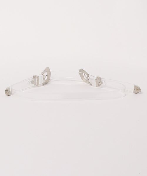 EPIMI E'PIMMY（エピミエピミー）の「ダブルバックルクリアベルト（ベルト・レディース・クリア・FREE）」の2枚目の写真