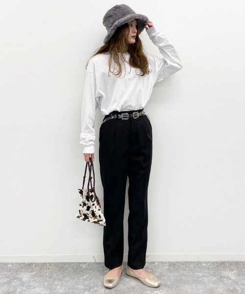 EPIMI E'PIMMY（エピミエピミー）の「ダブルバックルクリアベルト（ベルト・レディース・クリア・FREE）」の5枚目の写真