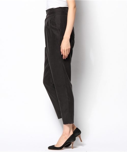 goocy(グースィー)の「3タックHiWPT(その他パンツ・レディース・ベージュ/ブラック・FREE)」の3枚目の写真