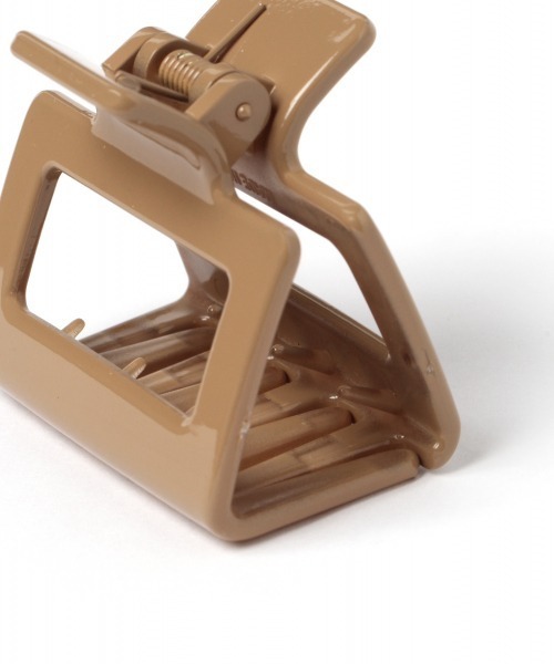 Me%（ミィパーセント）の「スクエアバンスクリップ（バレッタ/ヘアクリップ・レディース・ダークブラウン/アイボリー/シルバー/ライトイエロー/その他/ホワイト・FREE）」の20枚目の写真