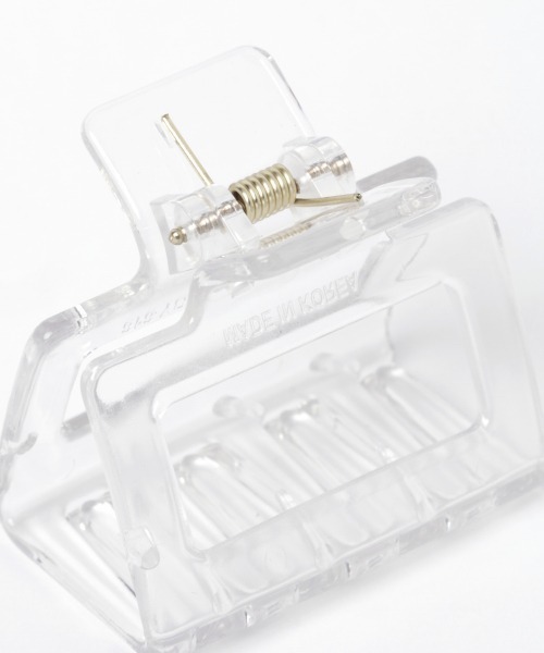 Me%（ミィパーセント）の「スクエアバンスクリップ（バレッタ/ヘアクリップ・レディース・ダークブラウン/アイボリー/シルバー/ライトイエロー/その他/ホワイト・FREE）」の22枚目の写真