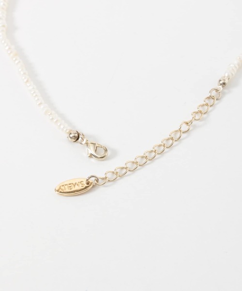 SMELLY(スメリー)の「タンスイパールビーズネックレス(ネックレス・レディース・アイボリー・-)」の3枚目の写真