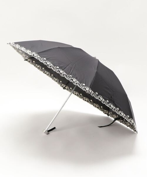 晴雨兼用日傘 裾刺繍